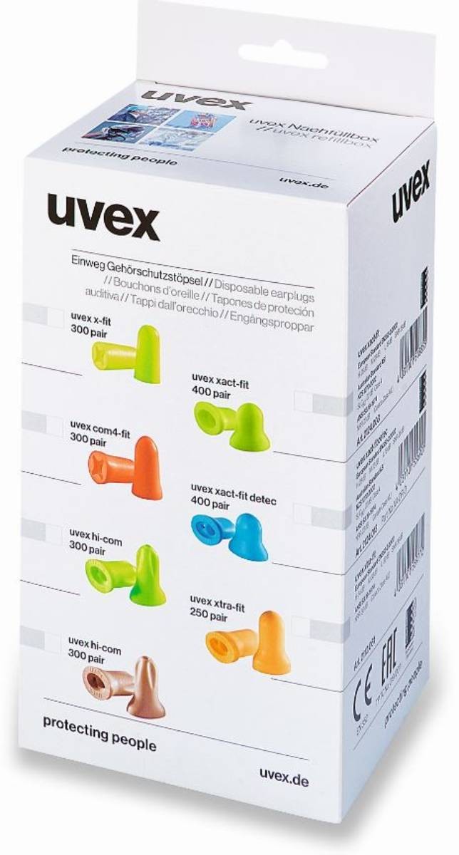 Steken vasthouden Vreemdeling Uvex X-Fit 2112-022 navulling met 300 paar oordoppen € 45,95 - PBM  discounter