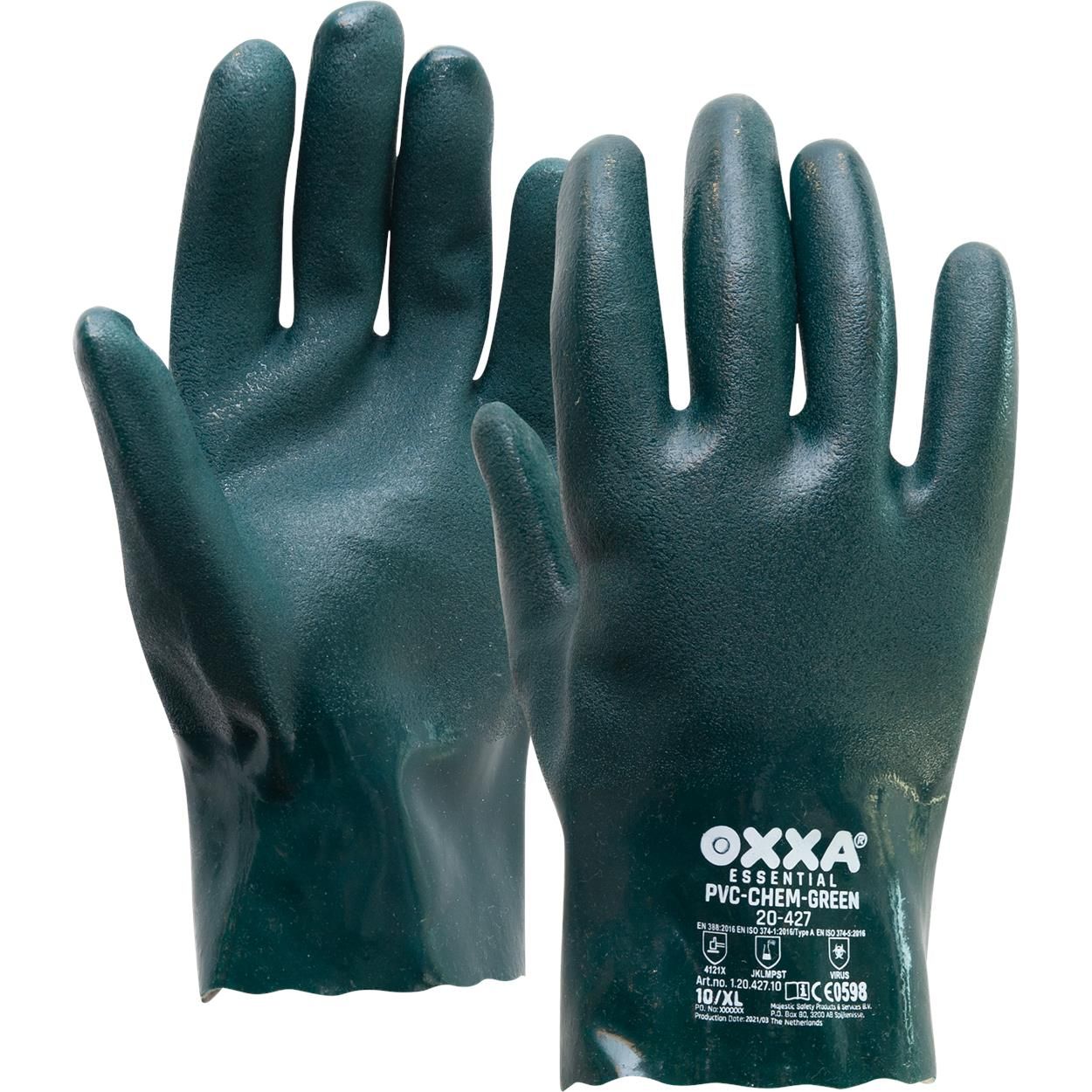 OXXA PVC-Chem-Green 20-427 werkhandschoenen