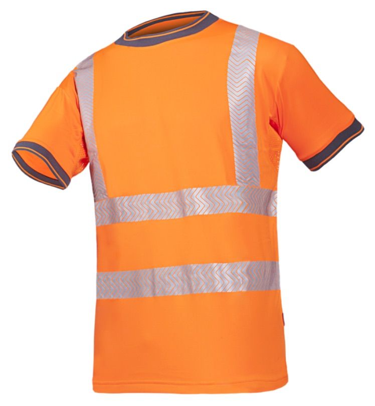 Sioen 3876 Rovito fluo oranje werkshirt