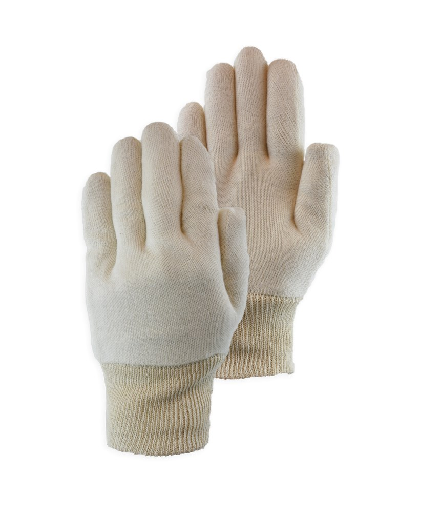 PSP Cotton Ecru Knit wrist 20-220 werkhandschoenen