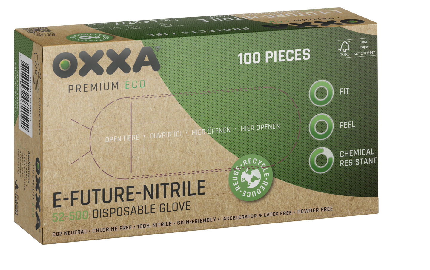 OXXA E-Future-Nitrile 52-500 werkhandschoenen