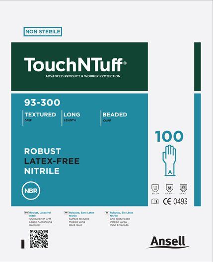 Ansell TouchNTuff 93-300 werkhandschoenen