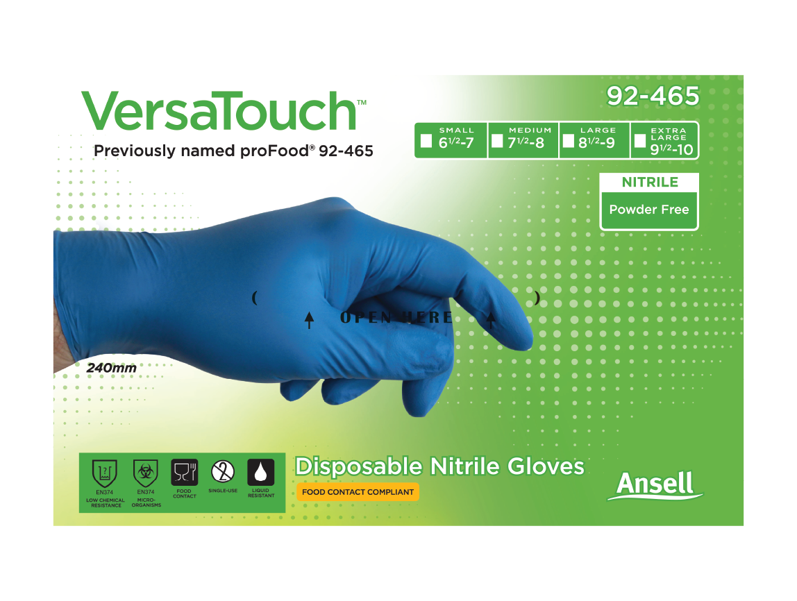 Ansell VersaTouch 92-465 werkhandschoenen dispenser