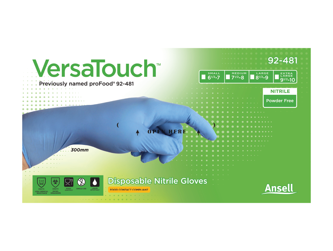 Ansell VersaTouch 92-481 werkhandschoenen dispenser