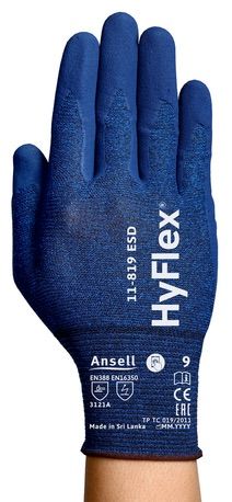 Ansell HyFlex 11-819 werkhandschoenen buitenkant