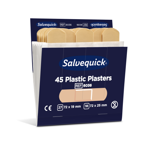Cederroth Salvequick plasticpleisters 45 stuks