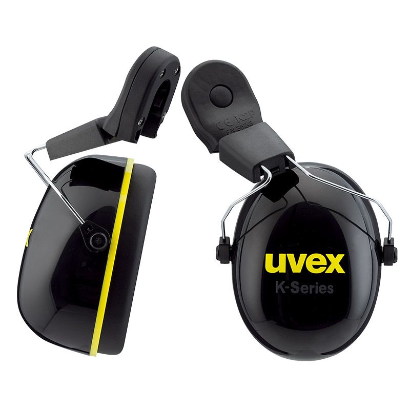 Uvex K2H gehoorkap met helmbevestiging