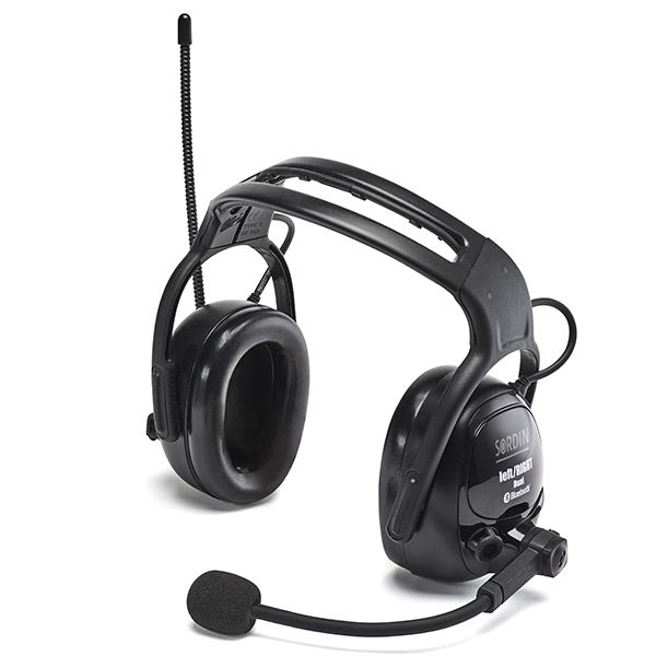 MSA left/RIGHT Wireless World Dual gehoorkap met hoofdband