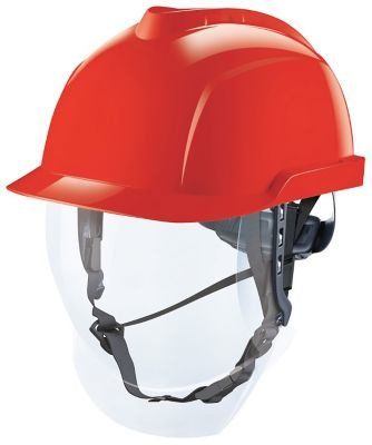 MSA V-Gard 950 rode veiligheidshelm