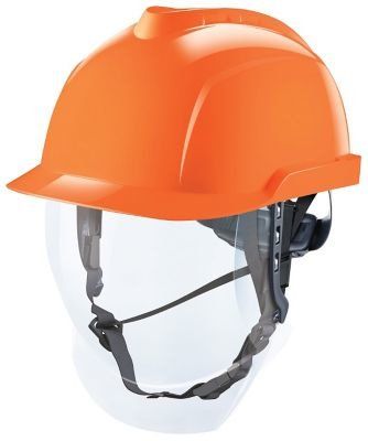 MSA V-Gard 950 oranje veiligheidshelm oranje