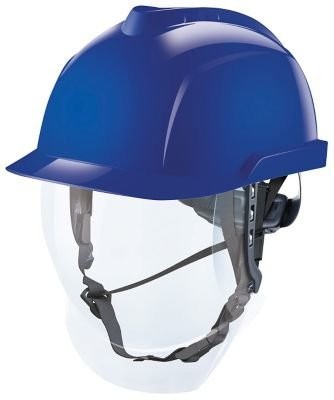 MSA V-Gard 950 blauwe veiligheidshelm