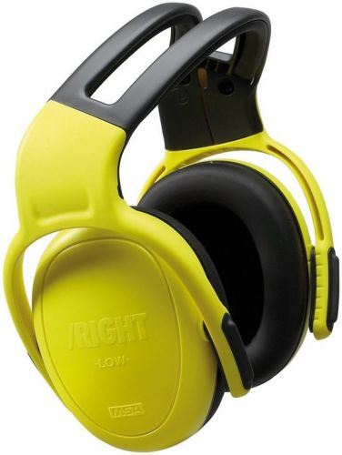 MSA left/RIGHT Low gehoorkap met hoofdband geel