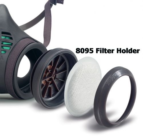 Moldex 8095 filterhouder uitleg