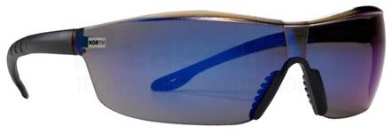 Honeywell Tactile T2400 veiligheidsbril met blauwe spiegel lens