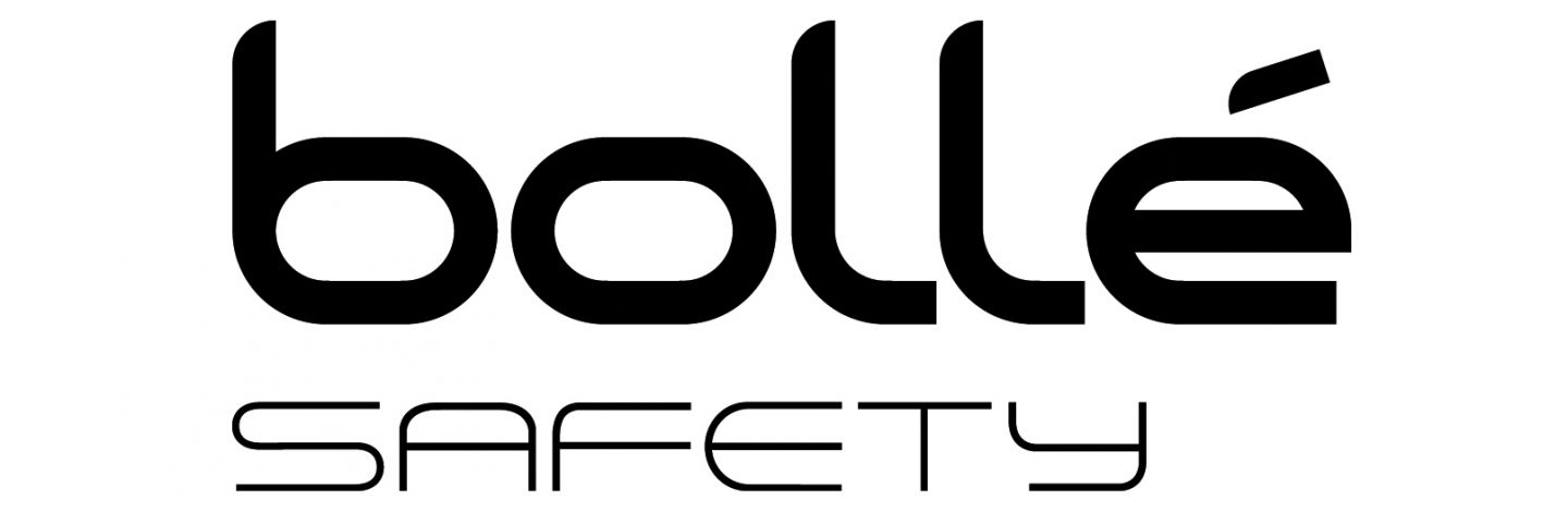 Bollé Safety logo merknaam in zwarte letters