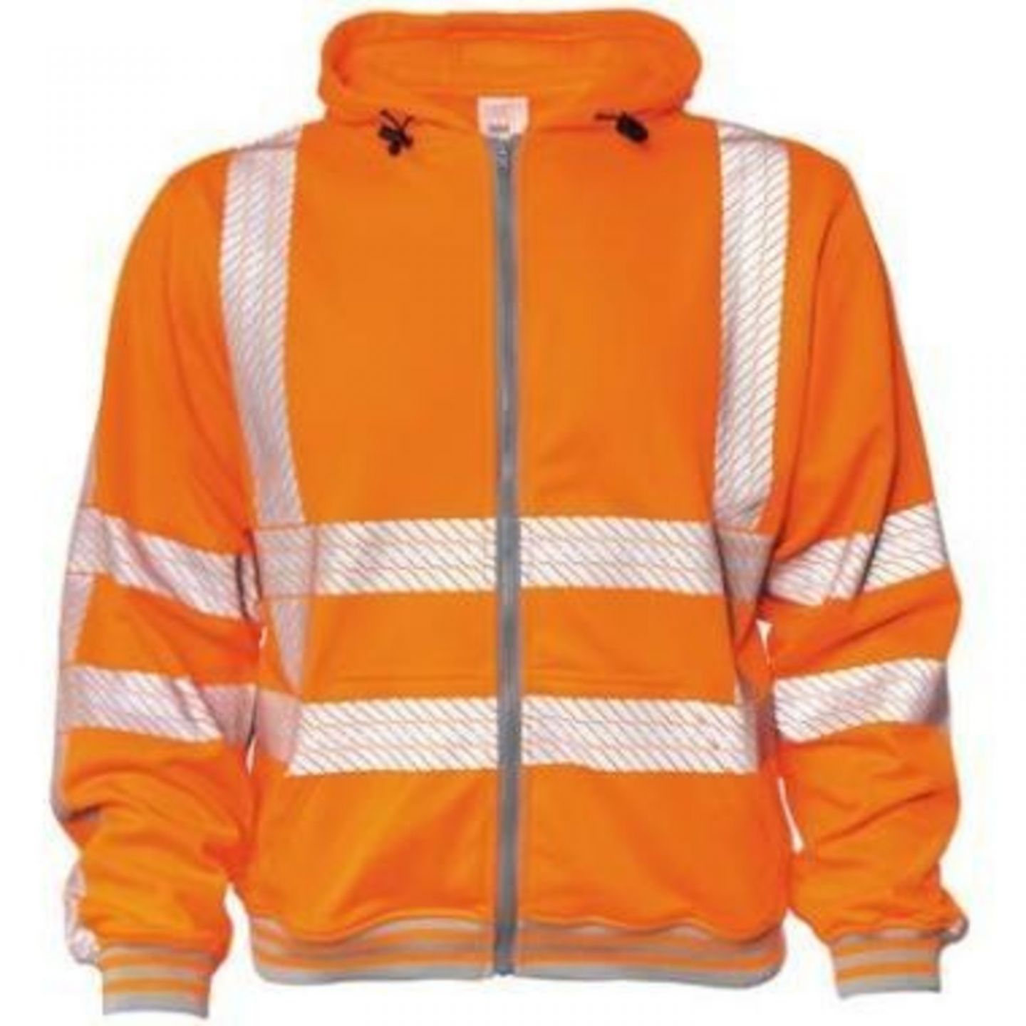 M-Wear 6230 hooded fluo oranje werksweater