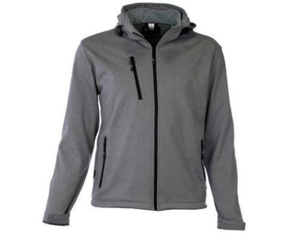 M-Wear 6100 grijze softshell jas