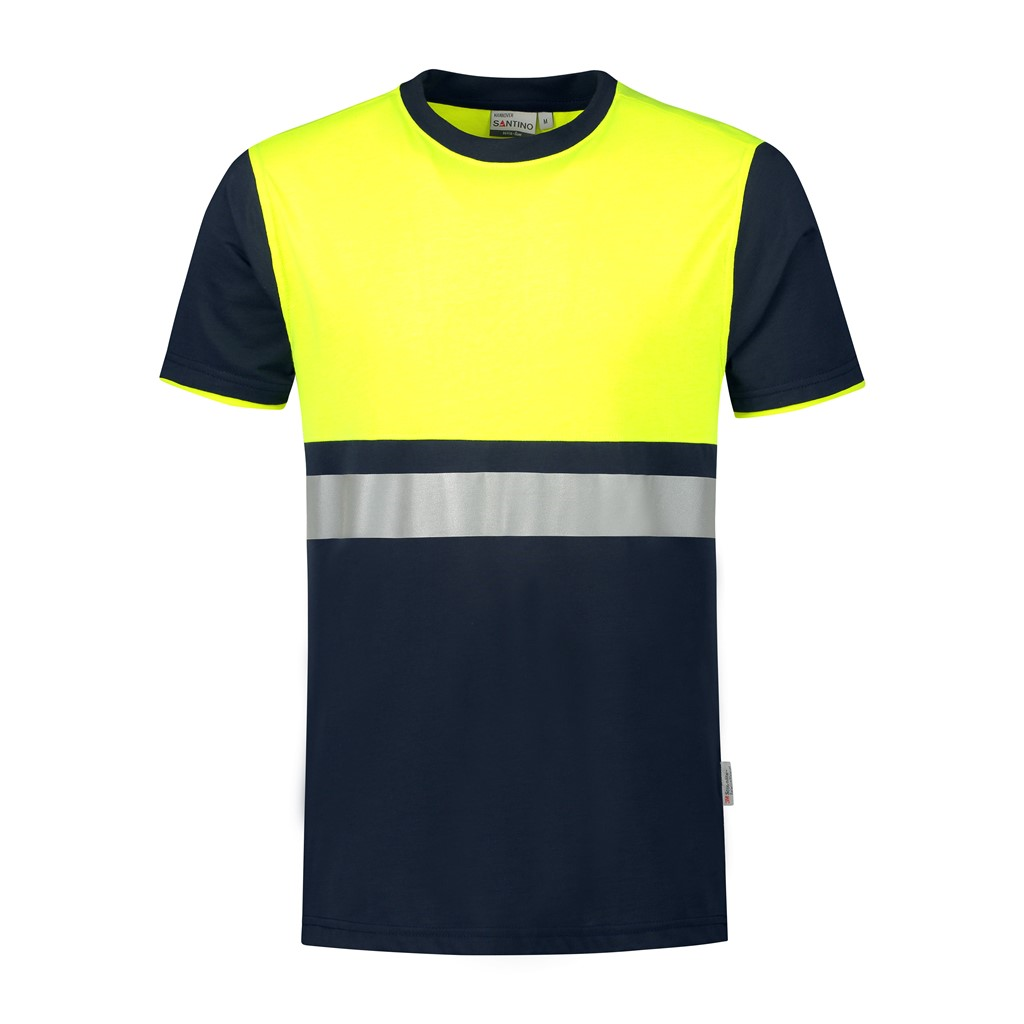 Santino Hannover fluo geel / navy werkshirt