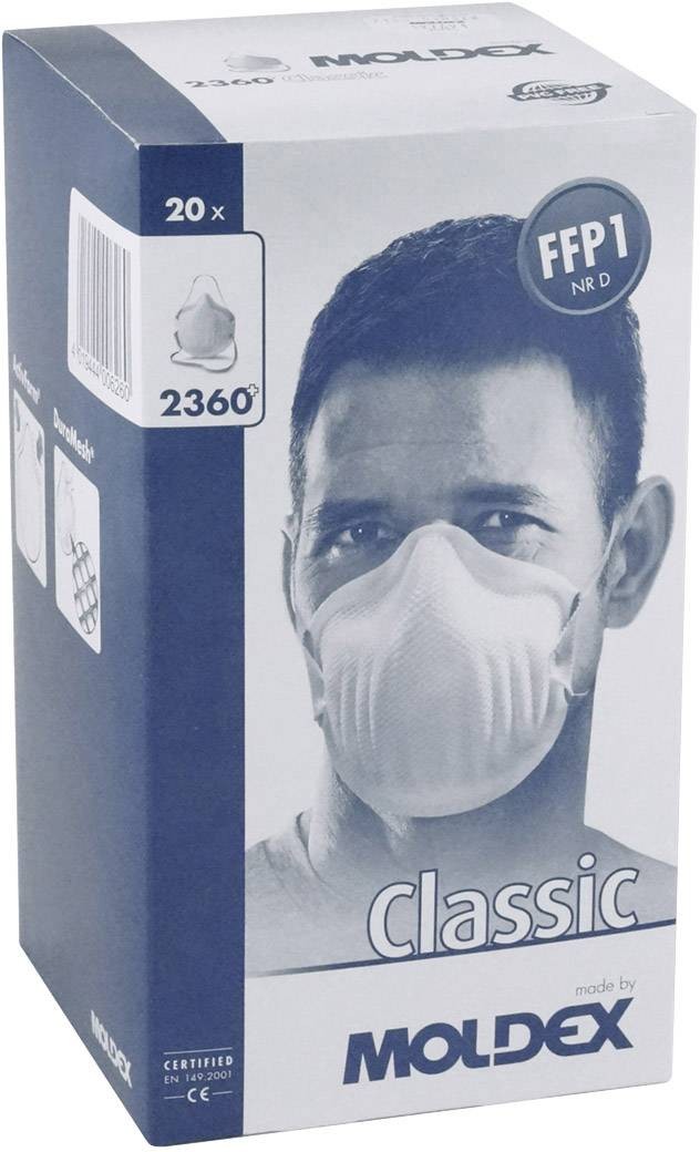 Moldex 2360 stofmasker verpakking